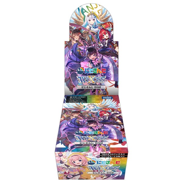 WIXOSS WXDi-CP01 TCG Booster Pack, Niji Sanji DIVA Box