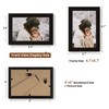 Heimlove 4x6 Picture Frames with Mat to Display 3.5x5 Picture
