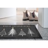 MoonWorks® Doormat Winter Trees Skandi Style Merry Christmas Non-Slip &