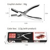 2024 Upgraded Crawfish Peeler - easily removes tail meat, protects