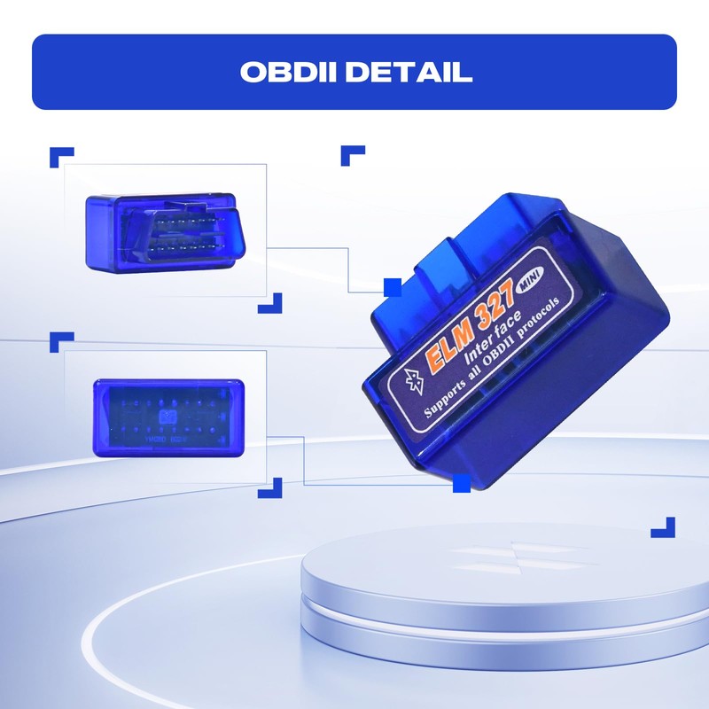Dasaita OBD2 Car Automotive Diagnostic Scanner Save & Share Reports