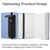 Czzmy Pen Holder Notebook, Pen Holder with Adjustable Elastic Band,