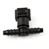 LST 2x Schnellverschluss Kraftstoffleitung Schlauchkupplung T-Stück 7,89x6mm