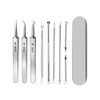 Professional Blackhead Remover Tweezers, Facial Extractor Tool (8Pcs/Set)