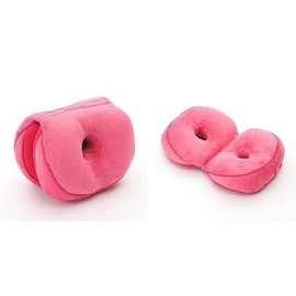 COGIT Makeup Hips, Bagel Cushion, Raspberry, One Size, 2 Pieces