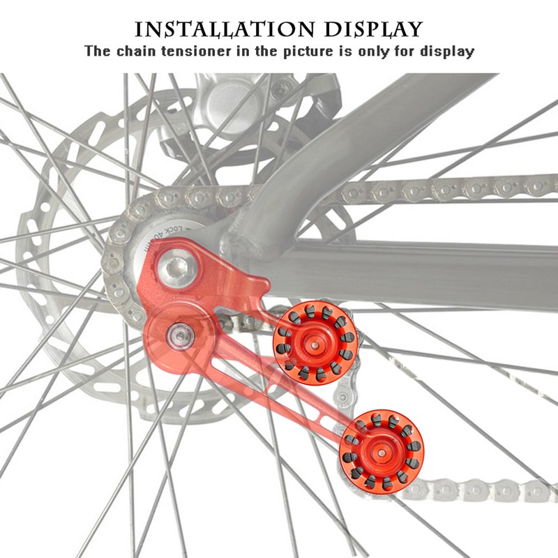 MEIJUN Bike Chain Guide Tensioner Refit Tower Wheel for Brompton