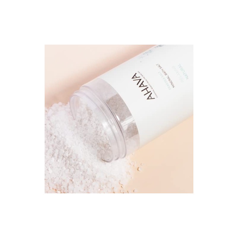 AHAVA Dead Sea Mineral Bath Salt, Soothing Eucalyptus - Intense