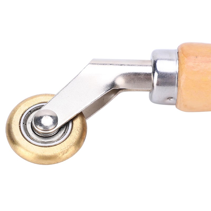 KooingTech Brass Seam Roller, 6mm Brass Detail Penny Roller, Welding