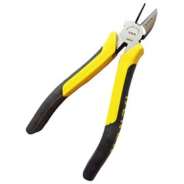 HengYee 7 Inch Specially Hardened steel Diagonal Cutting Pliers, Custom Designed for Guitar Fret Work, Profiled & Flush-Ground, Cuts Wire Close 2011-xk02