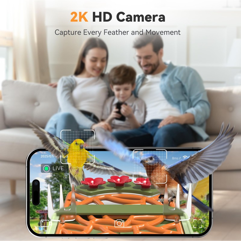 Smart Bird Feeder with Camera