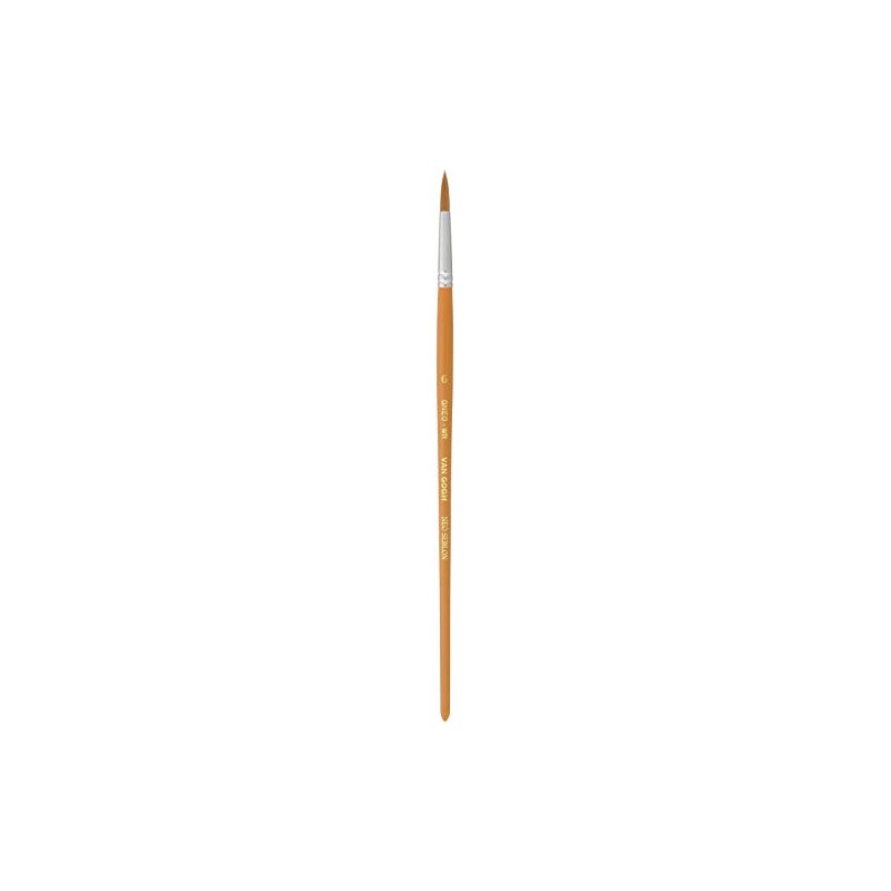 Van Gogh GNEO-WR#6 Watercolor Painting Brush, Neosebron, Round No. 6