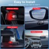 ELECTOP Car Solar Power Simulated Dummy Alarm, Anti-Theft LED Flashing