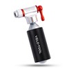 Velo-Tool™ CO2 Inflator Bike Pump – Premium Black/Red Silver/Red Quick