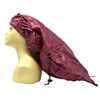 Ms Remi Premium Braid Shower Cap Burgundy 25 inch long