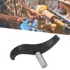 Curved Lathe Tool Rest Alloy Steel and Cast Iron 25mm