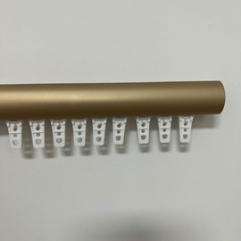 Slim Ball Bearing Carriers for channel and Traverse rod,Track sliders for 1/2 inch track grooves,30 Carriers per pack,white