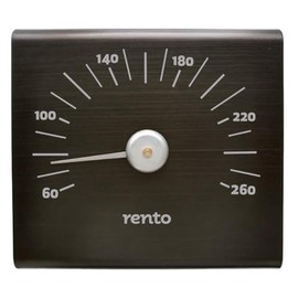 Rento Aluminum Sauna Thermometer (Fahrenheit)