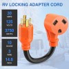 Nilight RV Generator Adapter Cord 30 Amp to 30Amp 4