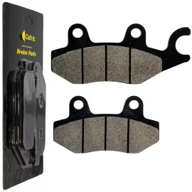 Caltric Rear Brake Pads for Bombardier Can-Am Rally 175 2005-2007 / A45120168000