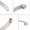 SYZOW 6 Pack Cabinet Handles Brushed Nickel Cabinet Pulls Kitchen