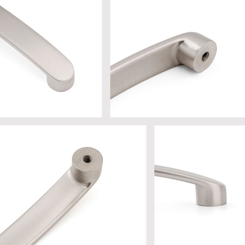 SYZOW 6 Pack Cabinet Handles Brushed Nickel Cabinet Pulls Kitchen