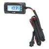 4 in 1 Water Oil Temperature Time Voltage Gauge LCD