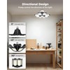 AGranTOP Motion Sensor Garage Light, 25000LM Motion Sensor Shop Light