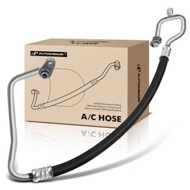 A-Premium A/C Discharge Line Hose Assembly Compatible with Kia Forte 2014-2018, Forte5 2012-2018, Forte Koup 2014-2016, 1.8L 2.0L 2.4L, Compressor to Condenser