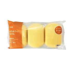 Cainz Soap, Contents: 4.8 oz (135 g) x 3 Pieces, Honey Blend, Moist & Freshening, Moisturizing, Solid, Hand Wash, Body Wash, Bath Size