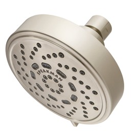 Speakman S-4200-BN-E15 1.5 GPM Adjustable Shower Head, Brushed Nickel, 84 Nozzles, 3 Distinct Spray Settings