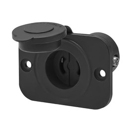 40A Trolling Motor Receptacle for 2 Wire 12-36V Systems for Down Rigger/Fishing Reel/RV Trailer, 10AWG,Waterproof Marine DC Power Connector