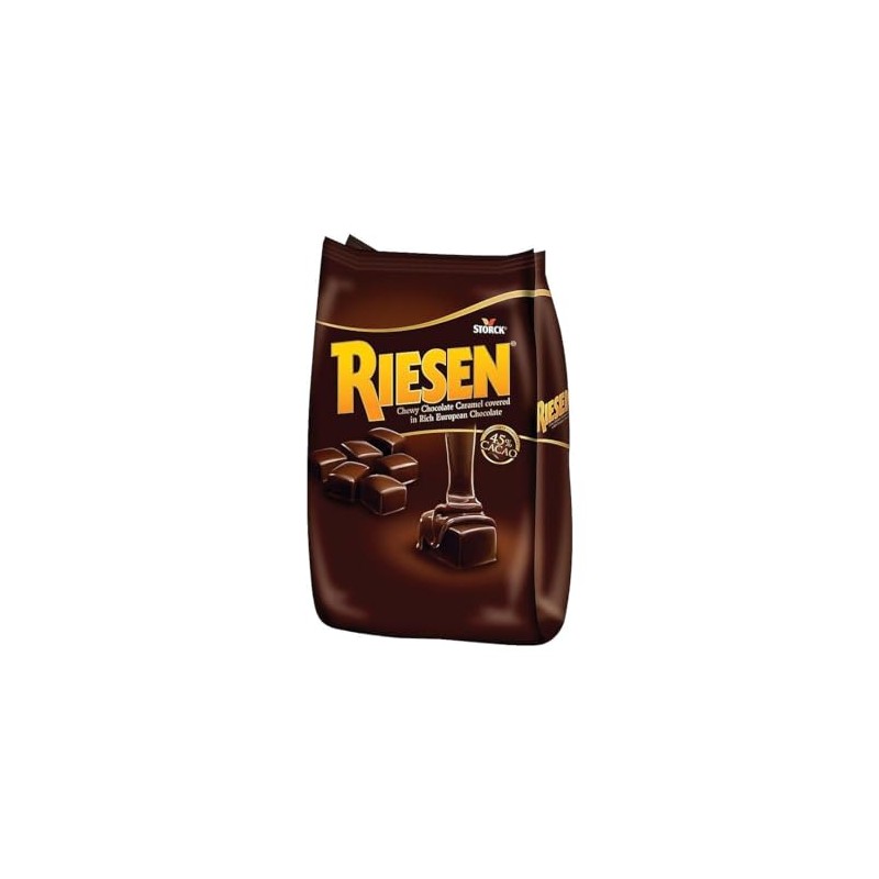 Riesen Chewy Caramel Dark Chocolate Pieces, 30 oz. (SUL398052)