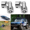SG Store 4Pcs 8mm to 8mm Metal Shaft Coupling Universal