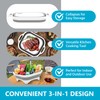 Collapsible Cutting Board,HI NINGER Camping cutting board with knife,Multifunctional Kitchen