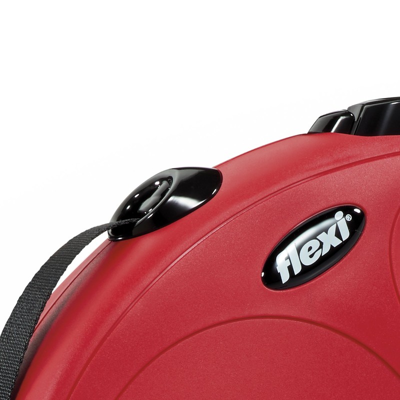 Flexi New Classic Tape Retractable Leash, Red, Large/26'