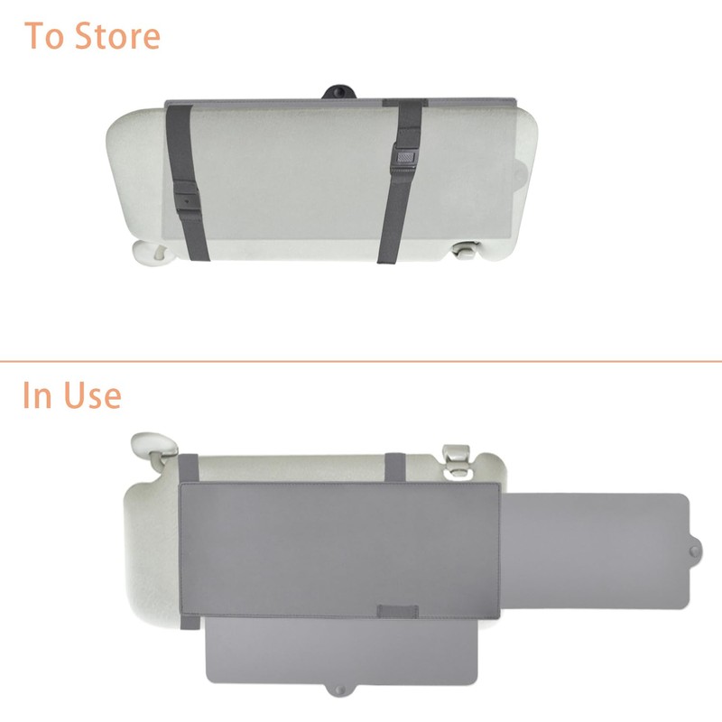 Car Visor Extender, FULLONG Car Visor Sun Shade Extender, Windshield