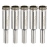 HARFINGTON 5pcs Diamond Drill Bit Hole Saw 7/16"(11mm) Tile Core
