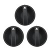 3PCS Car Air Conditioner Climate Control Knob 55900‑04020 Replacement for