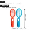 PUSOKEI 1 Pair Tennis Rackets for Tennis ACE Game, Handle