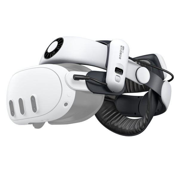 BOBOVR S3 Pro Battery Strap Accessories,Head Air Cooling System and