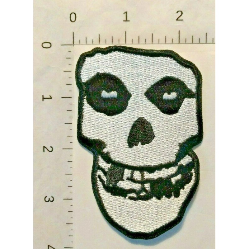 Unbranded Misfits (band) Crimson Ghost Skull Embroidered Patch Samhain Danzig
