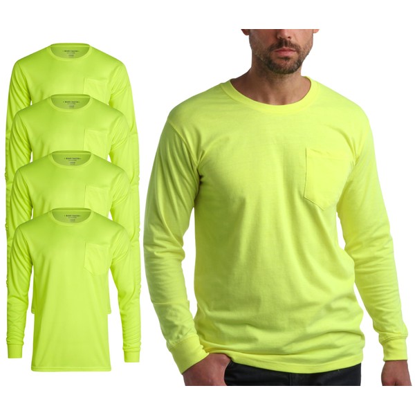 Bass Creek Outfitters Men's Long Sleeve Hi Vis Shirts -