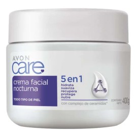 Avon Care Crema Nocturna Ceramidas 5 En 1 Nutre Y Recupera Momento De Aplicación Noche Tipo De Piel Todo Tipo De Piel