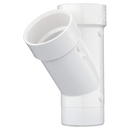 CHARLOTTE PIPE 3 DWV WYE Street DWV (Drain, Waste and Vent) (1 Unit Piece)
