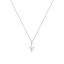 Elli Women's Classic Irises Pendant Necklace in 925 Sterling Silver, Facet cut, None
