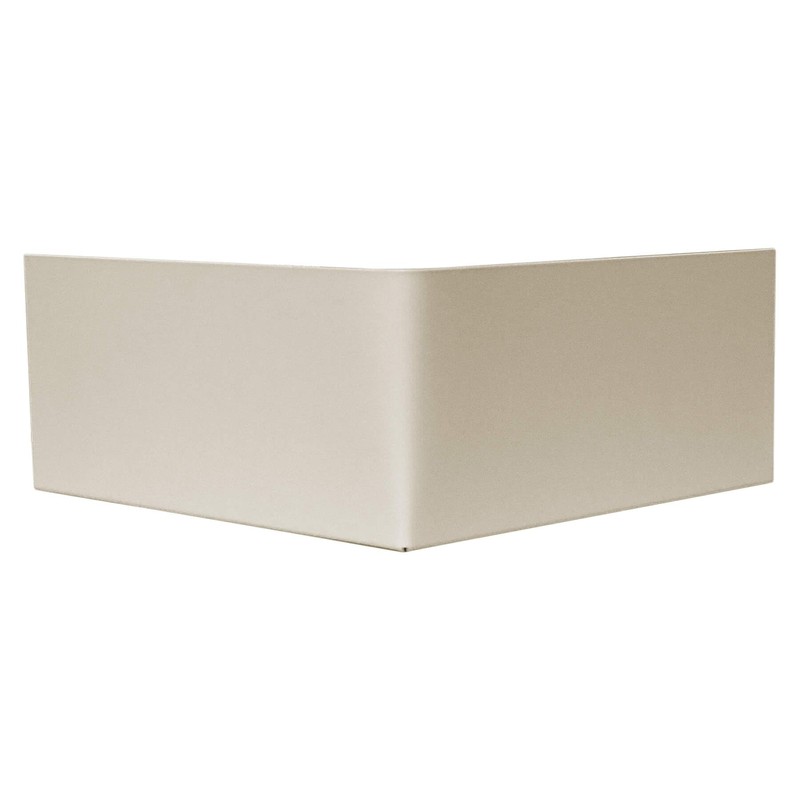 Bueyfolt 2Pcs 13.78" Rain Gutter Valley Splash Guards, Aluminum Gutter