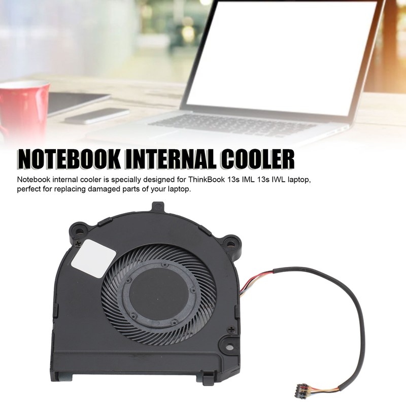 Replacement Laptop Internal Cooling Fan for ThinkBook 13s IML 13s