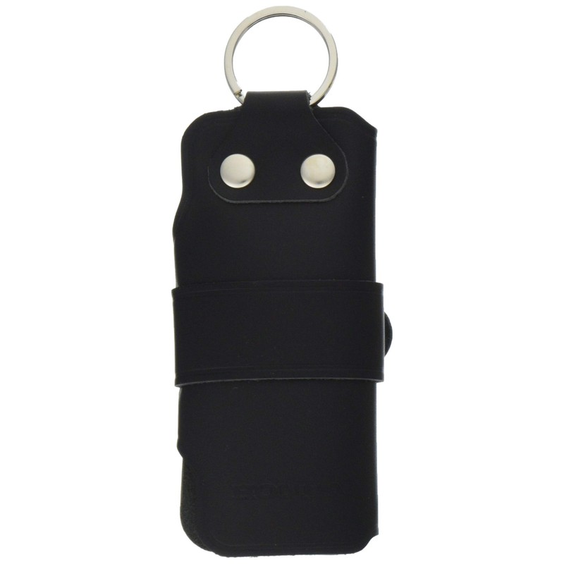 Honda Keychain EP-W97 Leather Keychain LONG Black 0SYEP-W97-KF