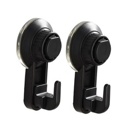 Ciieeo Easy Install Suction Cup Hooks Traceless Hooks for Shower Wall Non-Porous