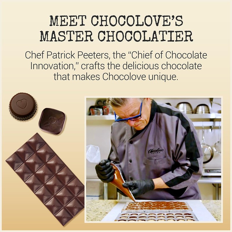 Chocolove Almond & Sea Salt Milk Chocolate Bars | 33%